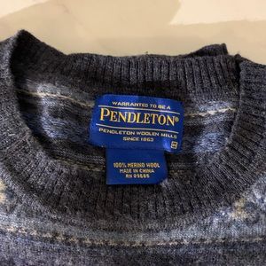 Pendleton Merino Wool Crewneck Sweater
